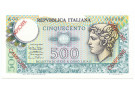 500 LIRE CAMPIONE BIGLIETTO DI STATO TESTA ALATA DI MERCURIO 14/02/1974 FDS-/FDS
